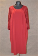 1474 Společenské, tm. červené šaty,vel.: 64
