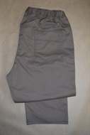4583 tm. šedé oudorové kalhoty, vel. 3XL-7 XL