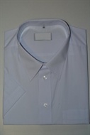 4230 Pánská bílá košile, kr. rukáv - vel. 46 - 56