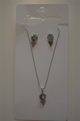 1568 Krásný, stříbrný set(náhrdelník+náušnice) POSLEDNÍ KUS