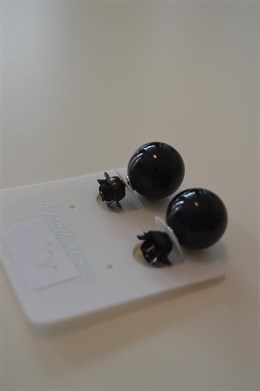 13 Moderní náušnice s růží, POSLEDNÍ KUS!!