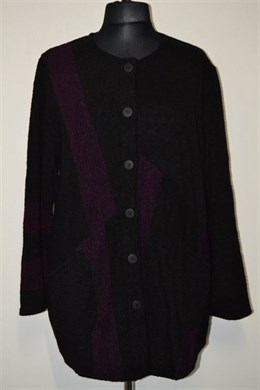 1089  dámská moderní vesta na knoflíky, vel 3 XL