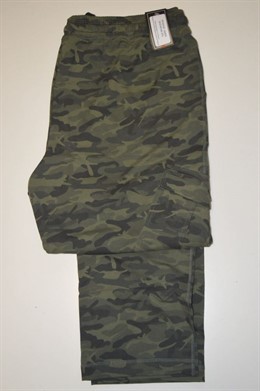 4523 Maskáčové kapsáčové kalhoty,6XL