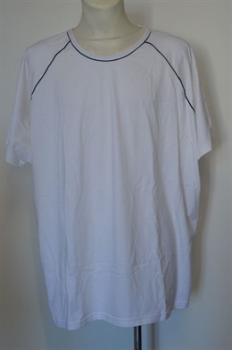4335 Triko bílé kr. rukáv,  5XL