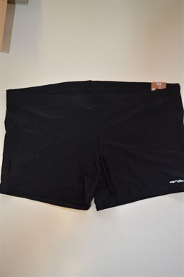 4551 Pánské plavky s nohavičkou, černé, 3XL