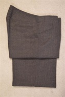 1625 Dámské hnědé(melírované) kalhoty, obvod pasu: 90cm