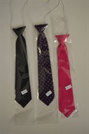 1552 dětská kravata na gumičku-růžová