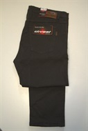 4602 Plátěné kalhoty,  tmavě khaki,  obvod pasu: 106- 150 cm