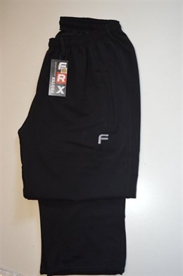 4585 teplákové kalhoty, slabší, černé, vel. 3XL- 7 XL