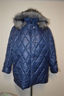 1191  dámská zimní bunda na zip a  cvoky,62