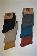 1468  vlněné ponožky jednobarevné, vel. 35-38