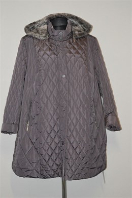1204 Zimní dámská  bundo-kabátek , vel. 58