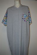 4320 Pánská noční košile s kapsičkou, kr. rukáv- obvod hrudníku: 120 - 200 cm