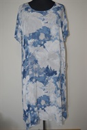 1093 Šaty letní bílo-modré, 4 XL