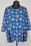 1281 Dámská halenka s kapsama, 4XL-10XL