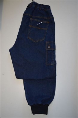 4646 riflové kapsáčové kalhoty, do gumy,130-180 cm