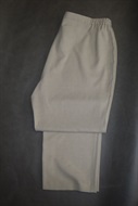 21 Dámské kalhoty béžové, vel. 52 (boky 128 cm)