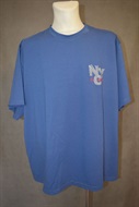4096 Pánské triko modré,6XL