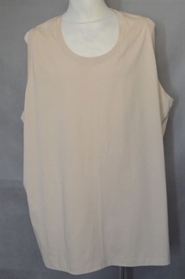 4024  MAXI tílko bez rukávů, béžové, hrudník 160-200 cm