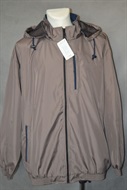 4135 Bunda jarní šedo-hnědá 5XL,6XL