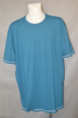 4348 Pánské triko petrolejové, hrudník 140-180 cm